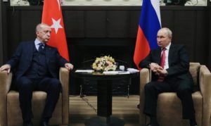 أردوغان وبوتين مجتمعان في سوشي الروسية